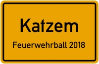 Feuerwehrball Katzem 2018